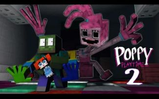 怪物学院动画:1290集丨Poppy playtime 2长腿妈咪丨我的世界动画