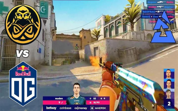 【2022BLAST春季决赛】ENCE vs OG - BO3高光集锦 l CSGO截图