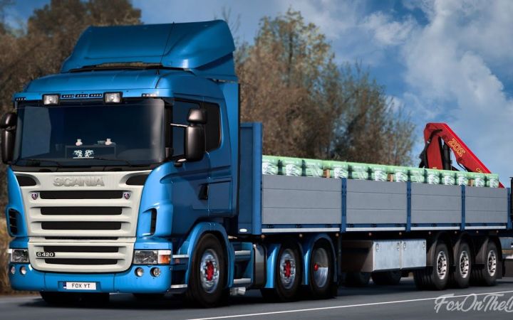 【YouTube】欧卡2mod_适用于RJL斯堪尼亚的斯堪尼亚P&G系列插件|Scania P & G Series Addons For RJL Scania截图