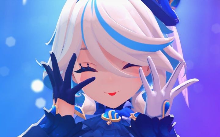 【原神MMD】Rabbit Hole【芙卡洛斯】【搬运】截图