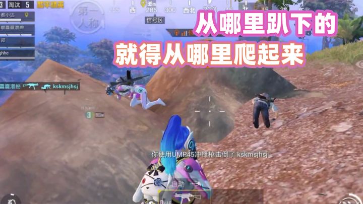 和平精英:从哪里趴下的,就得从哪里站起来截图