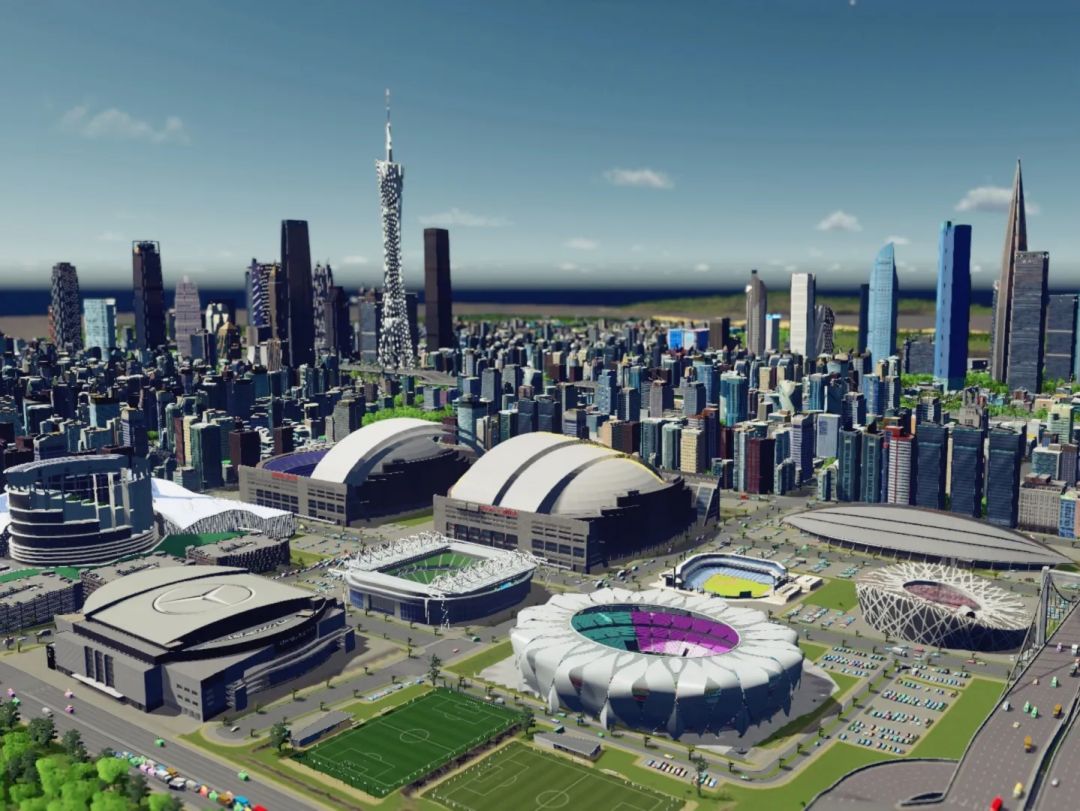 都市天际线高架建设完毕 2