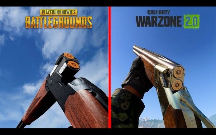 使命召唤:战区2 VS 绝地求生- 武器声音换弹对比截图