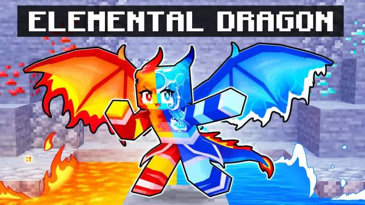 【Aphmau】以元素之龙的身份玩 Minecraft!截图