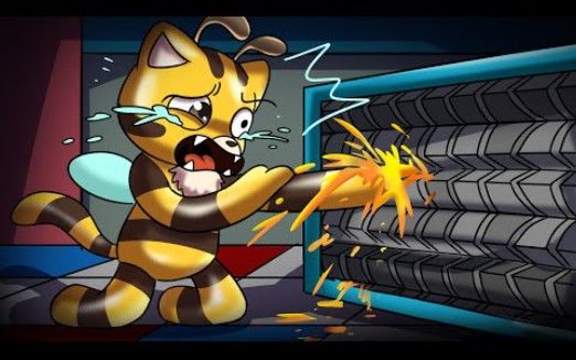 【搬运YouTube】新Monster第三章(cat bee)Poppy playtime 3至Poppy playtime 2动画截图