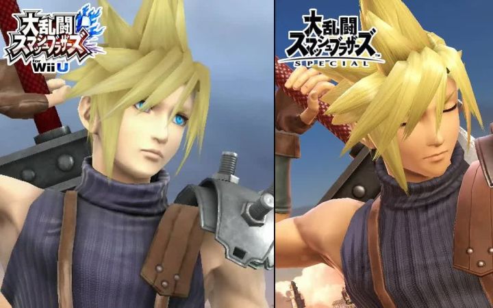 【大乱斗】克劳德胜利动作对比截图