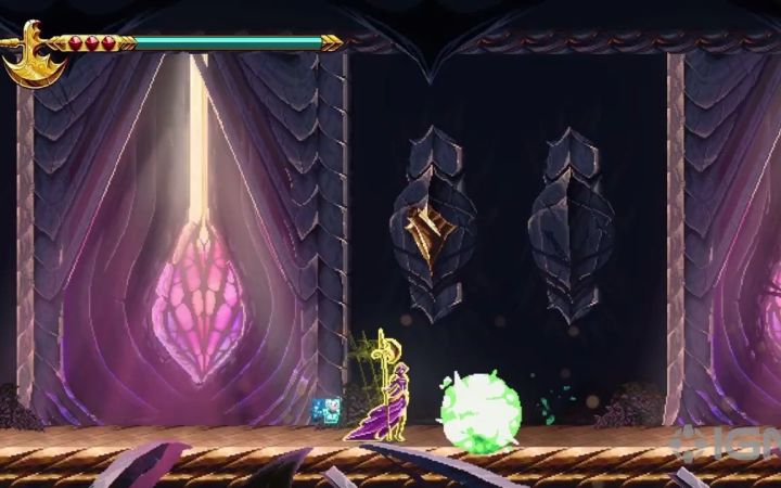 圣斗士风银河城《9 Years of Shadows》官方剧情宣传片截图