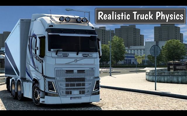 【YouTube】欧卡2mod_Frnk64真实卡车物理v8.1|ETS2 1.44 Realistic Truck Physics | Euro Truck截图