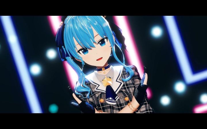 【VtuberMMD】Marshall Maximizer【星街彗星】【搬运】截图