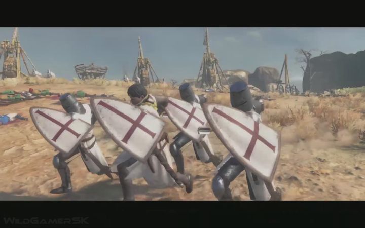 中世纪题材战略游戏《勇者THE VALIANT》预告截图