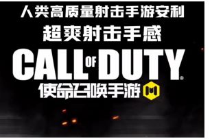 手感超爽的射击游戏，使命召唤手游安利