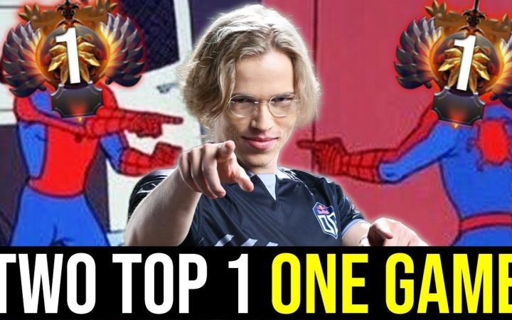 Topson vs Ceb 天梯偶遇 欧服天梯排名出BUG 2个天梯第一?截图