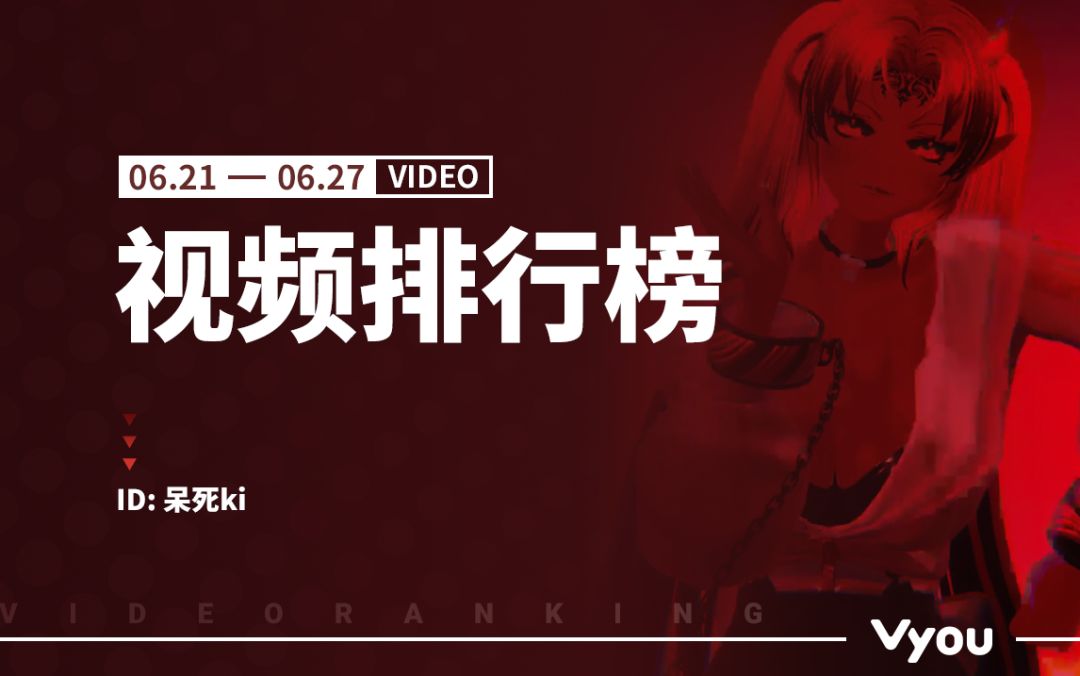 Vyou微你周刊排行榜·视频榜（6.21-6.27）截图