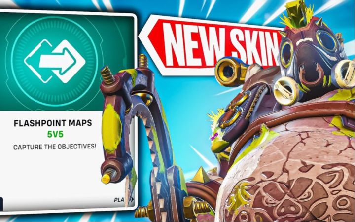 【守望先锋2】【CYX】使用全新的路霸皮肤“石堆”(CAIRN)截图