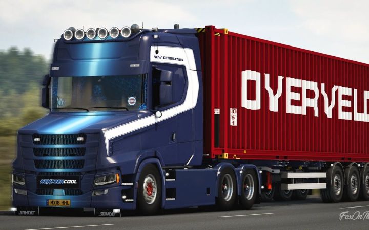 【YouTube】欧卡2付费mod_斯堪尼亚NG Torpedo|ETS2 1.44 Scania Next Generation Torpedo | Euro截图