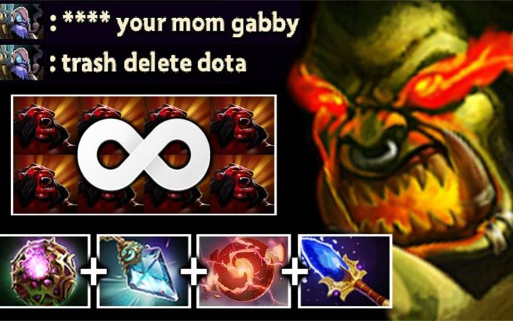 天梯遇喷子？看TOP50的Gabbi如何用斧王让对面TK闭嘴【DOTA2】截图