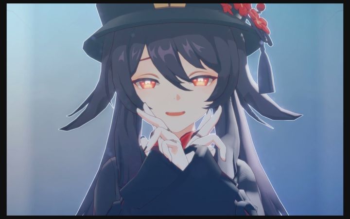 【原神MMD】像神一样呐【胡桃】【搬运】截图