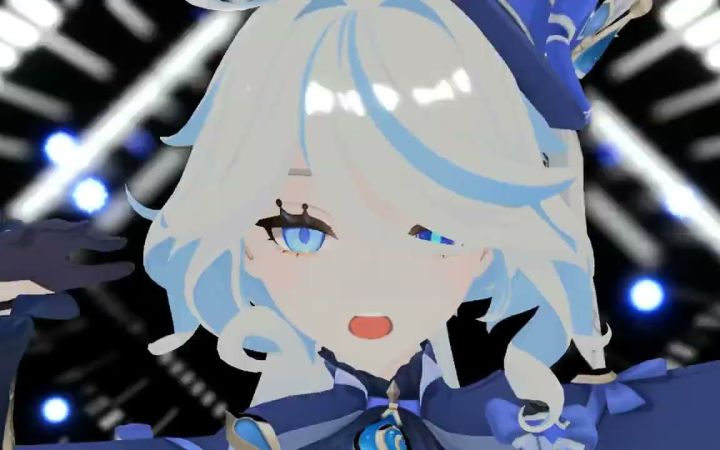【原神MMD】Giga - CH4NGE【芙宁娜】【搬运】截图