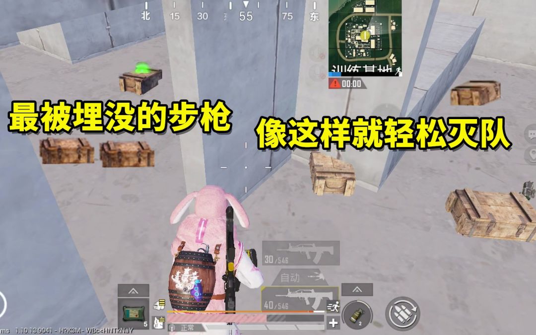 【和平精英】赏金猎人雪凌：最被埋没的步枪，这样用轻松灭队，还用啥M4呀截图