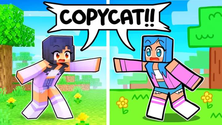 【Aphmau】Aphmau在《我的世界》中创造了一款山寨游戏!截图