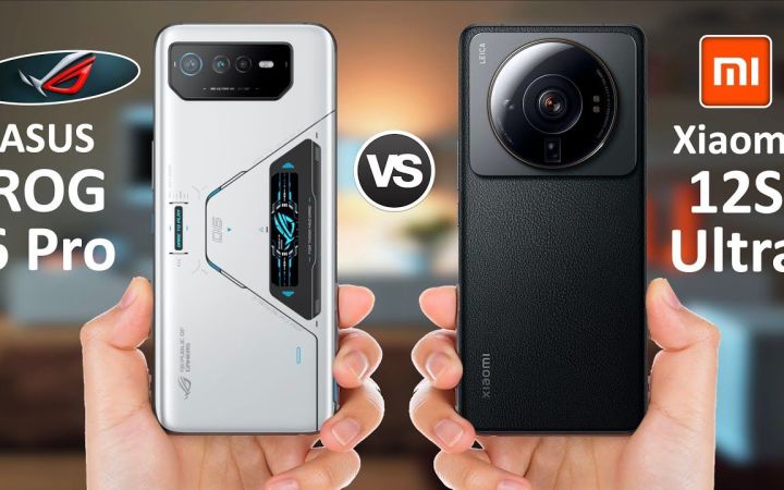 华硕Asus ROG Phone 6 Pro 5G Vs 小米12S Ultra 参数对比截图