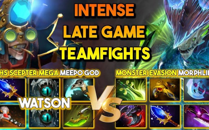 6神装1号位对决!双冰眼米波 VS 4w经济无解肥水人【DOTA2】截图