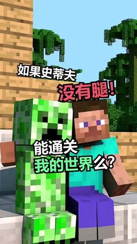 如果末影龙没有腿,能通关我的世界吗?#我的世界 #作品推广截图