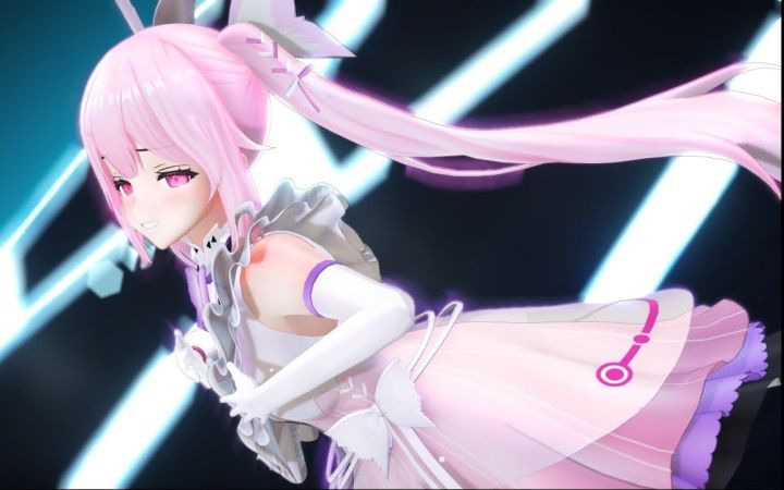 【VtuberMMD】自由的洛丽塔【千代浦蝶美】【搬运】截图