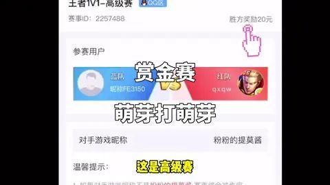 #王者荣耀赏金赛#直播回放 高级赛随便拿捏截图
