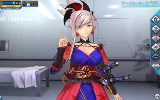 《Fate/Grand Order Arcade》说着葡萄牙语的武藏亲