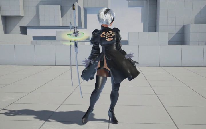 《铁拳7》X《尼尔机械纪元》MOD 2B小姐姐截图