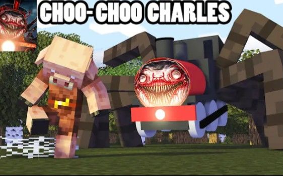 怪物学院第1754集丨Choo-Choo Charles Challenge丨我的世界动画截图