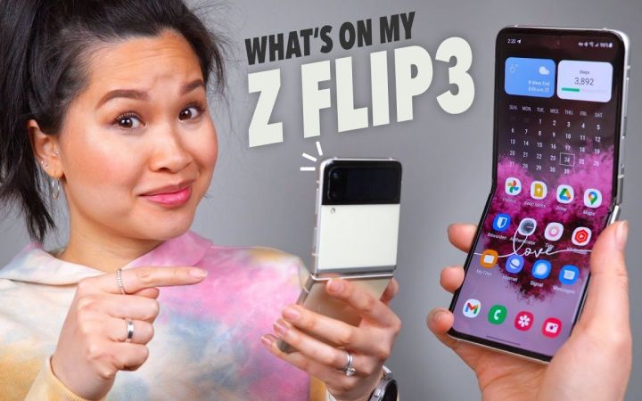 我的三星Galaxy Z Flip3上有些什么APP?截图