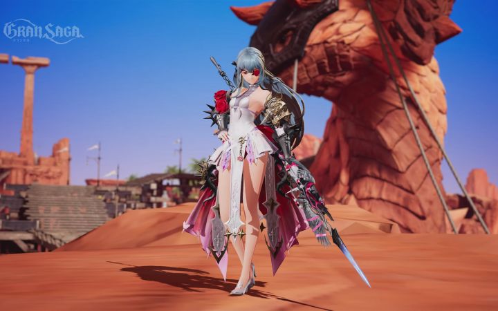 NPIXEL网游《Gran Saga》日服 更新カイト与ルイン的天使武器截图
