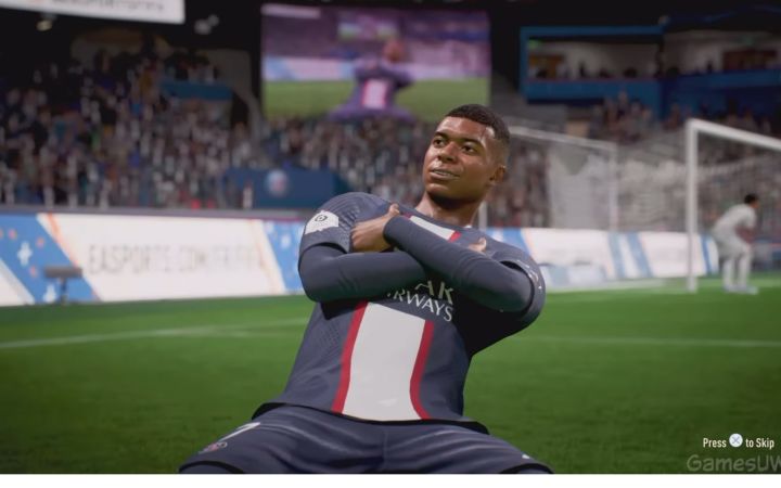 fifa23宣传进场动画截图