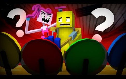 【搬运YouTube】The Second Secret Test From长腿妈咪丨Poppy playtime 2 我的世界动画截图