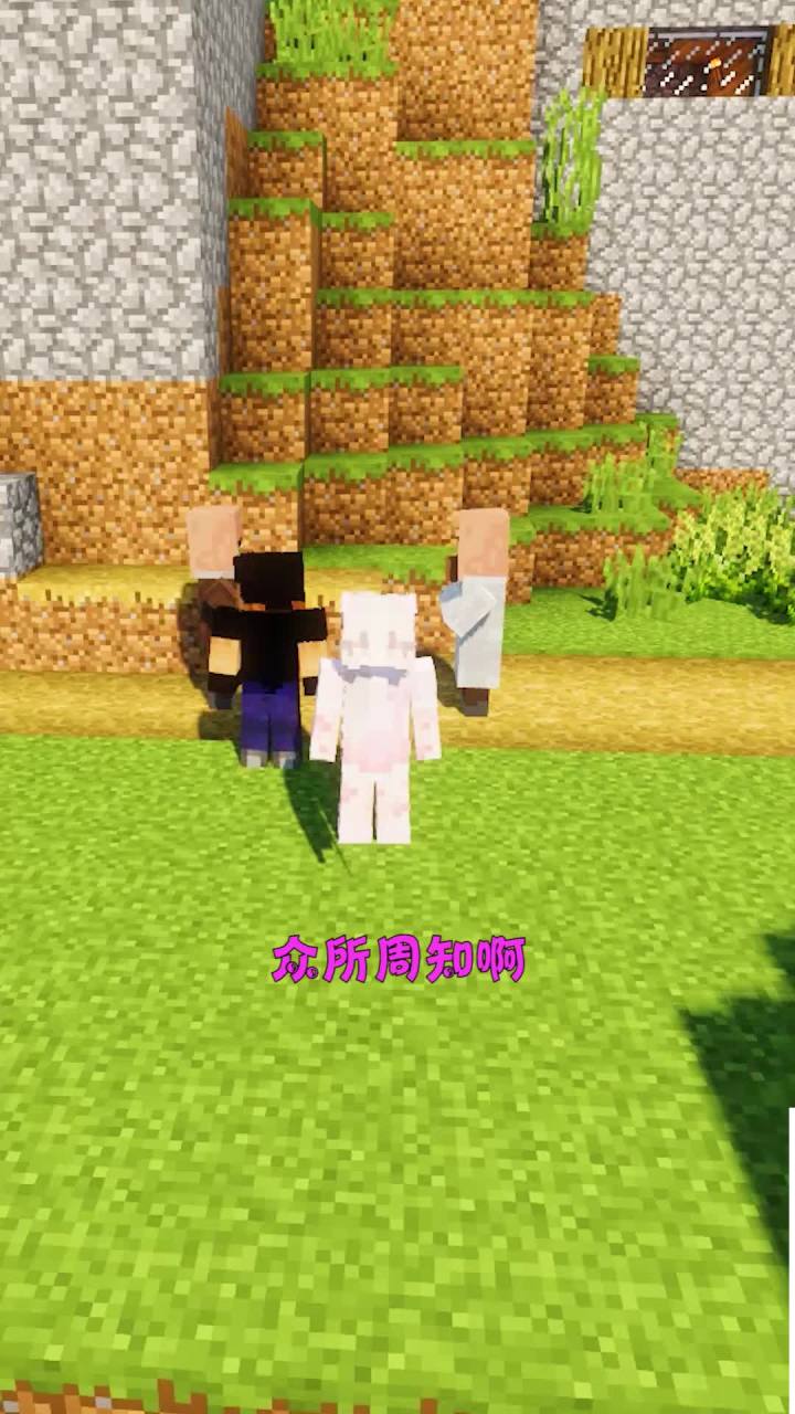 村民竟是博尔特？ #mc不灭截图