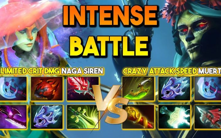 6神装1号位对决!大影刀小娜迦 VS 4万经济琼英碧灵【DOTA2】截图