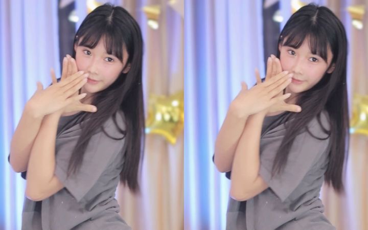【鱼子酱】《笛子舞》常服套装 直播跳舞录屏截图