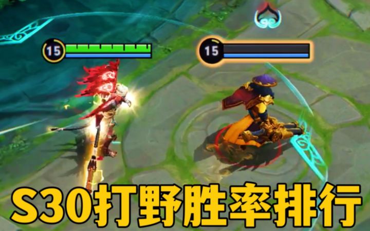 S30打野胜率排行:野区霸主更新换代了!截图