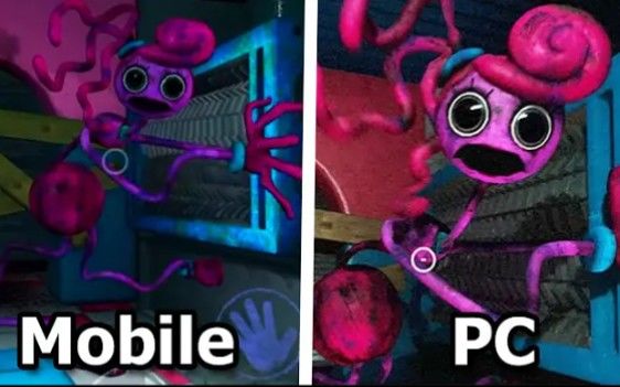 【搬运】Mobile对比PC 长腿妈咪Death Comparison丨Poppy playtime 2 Mobile截图