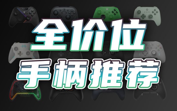 【手柄推荐】全员实测!主打一个真实体验的PC手柄视频截图