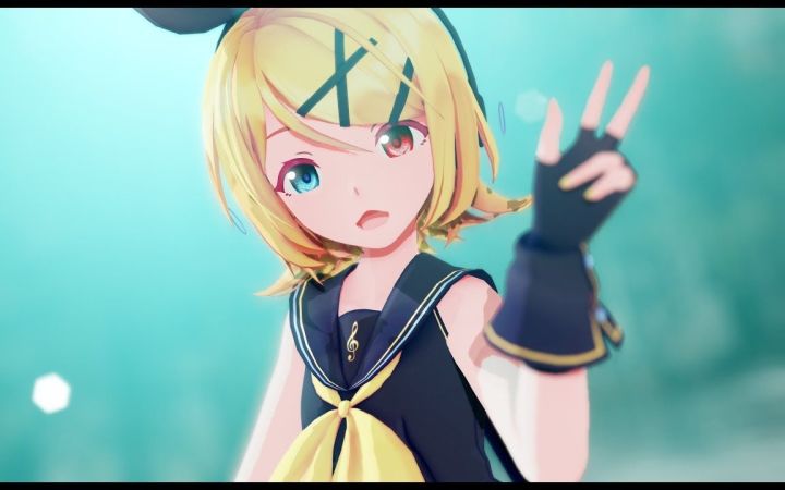【MMD】CH4NGE【Sour式镜音铃】【搬运】截图