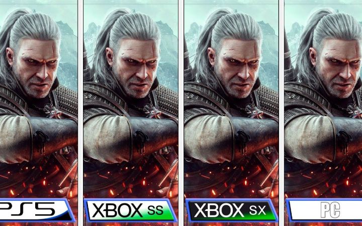 【4K】《巫师3》次时代各主机平台与PC对比截图