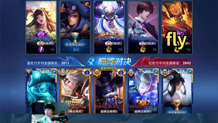 S21巅峰第一陌辰vs世冠FMVP.fly,超神拿捏!#王者 #巅峰赛截图