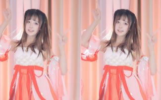 【鱼子酱】《夏日晴海》古风汉服套装 直播跳舞录屏