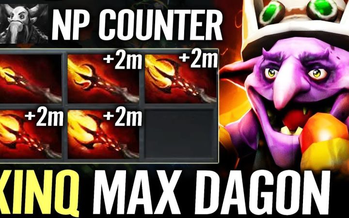 XINQ劣势路伐木机VS1号位先知,跳刀+大根艰难辅助【DOTA2】截图