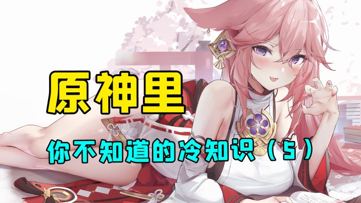 原神里你不知道的冷知识系列第五集截图