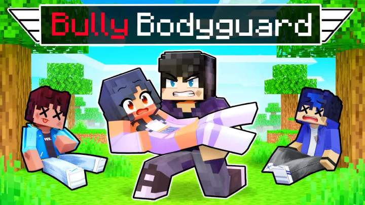 【Aphmau】在《我的世界》里和我的恶霸保镖一起生活!截图