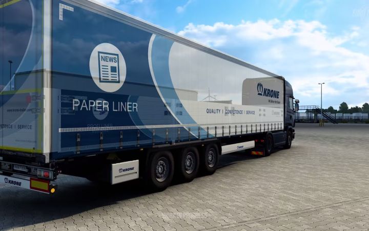 【SCS Software】我们一直在用 KRONE拖车做一些大事|We've been cooking up something big with KRONE截图